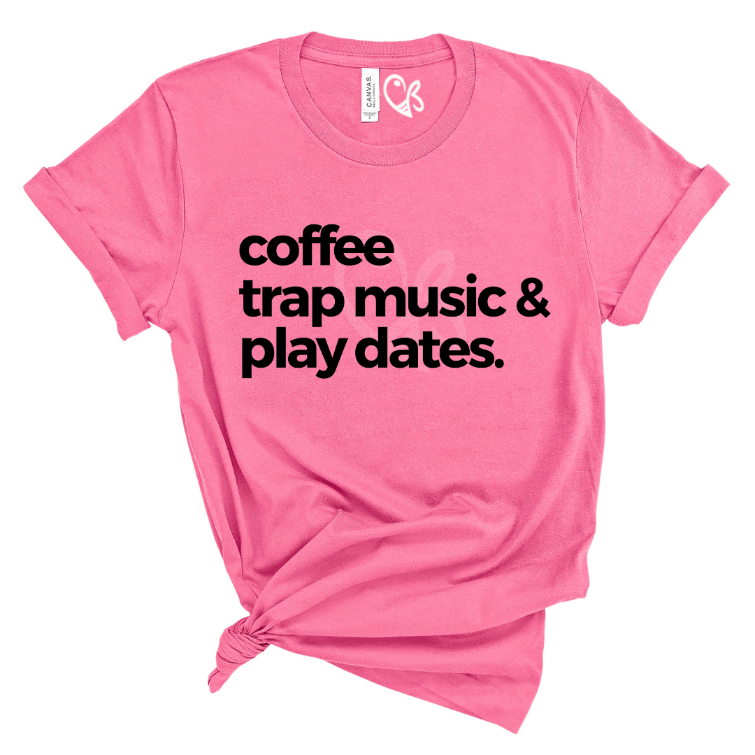Coffee Trap Music & Play Dates T-shirt