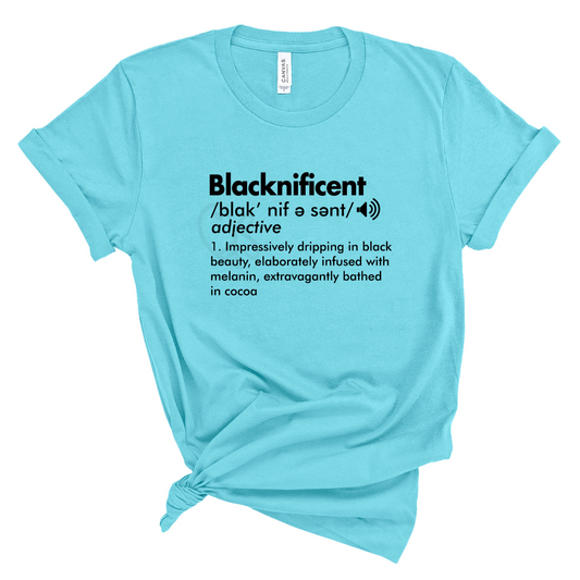 Blacknificient Statement T-shirt Clearance