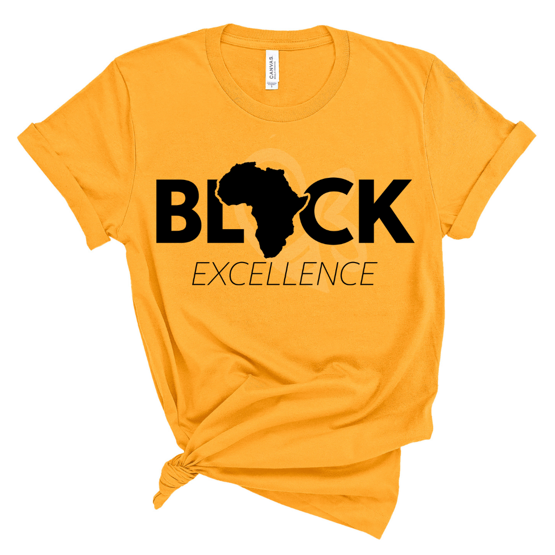 Black Excellence T-Shirt - Beahive Boutique
