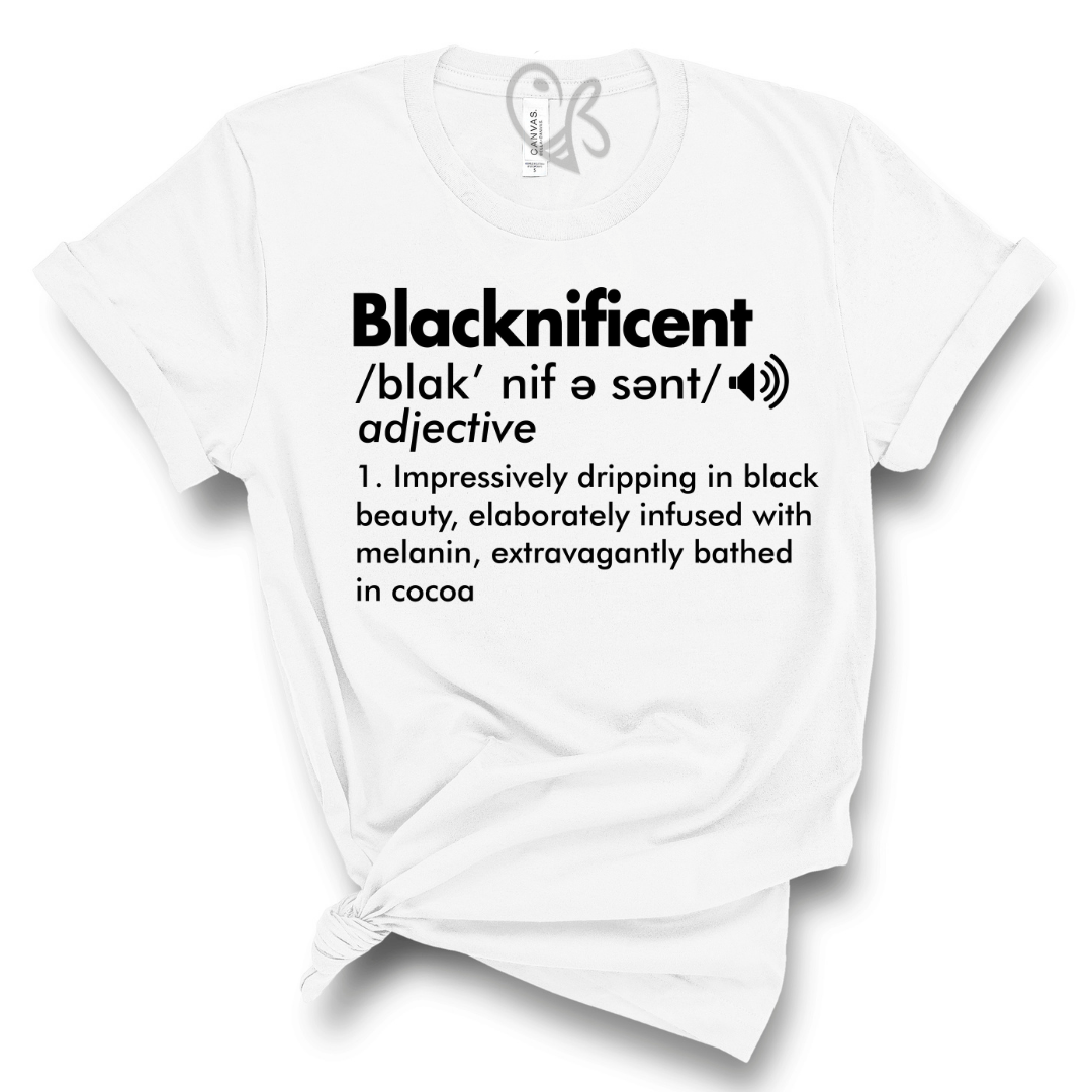 Blacknificient Statement T-shirt - Beahive Boutique