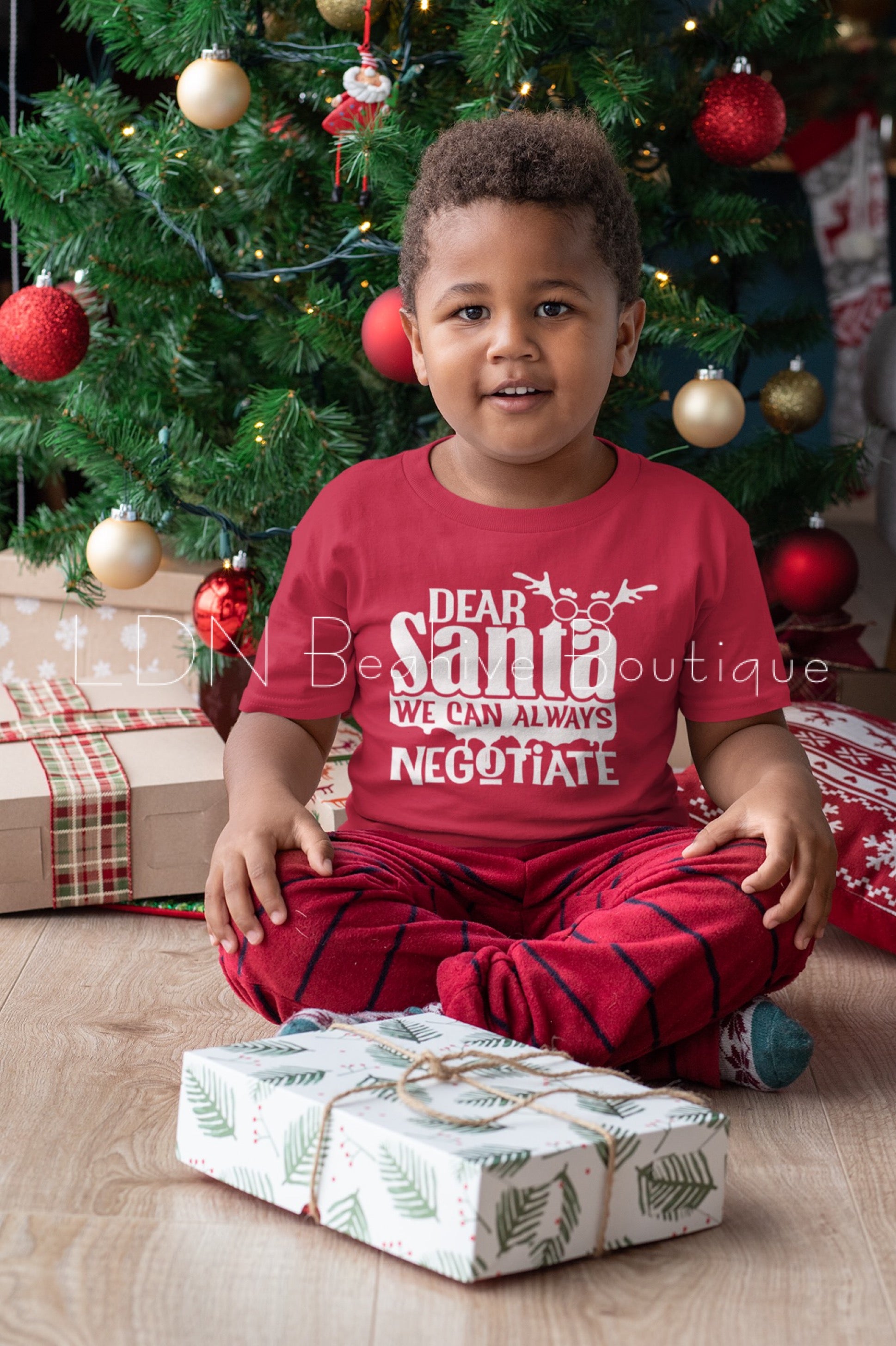 Dear Santa We Can Negotiate- Youth - Beahive Boutique